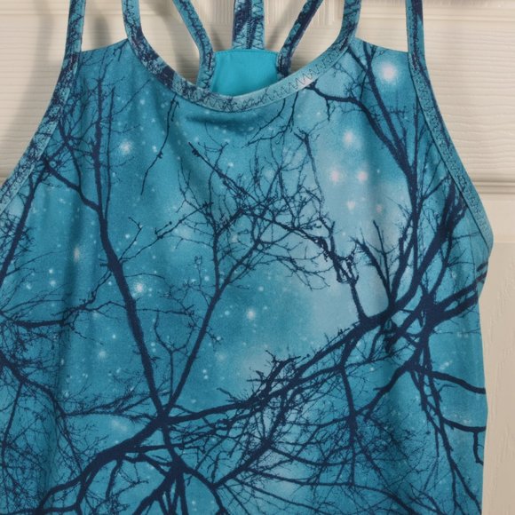 15-6 Women's Patagonia S Latticeback tank top stars branches - Picture 3 of 9